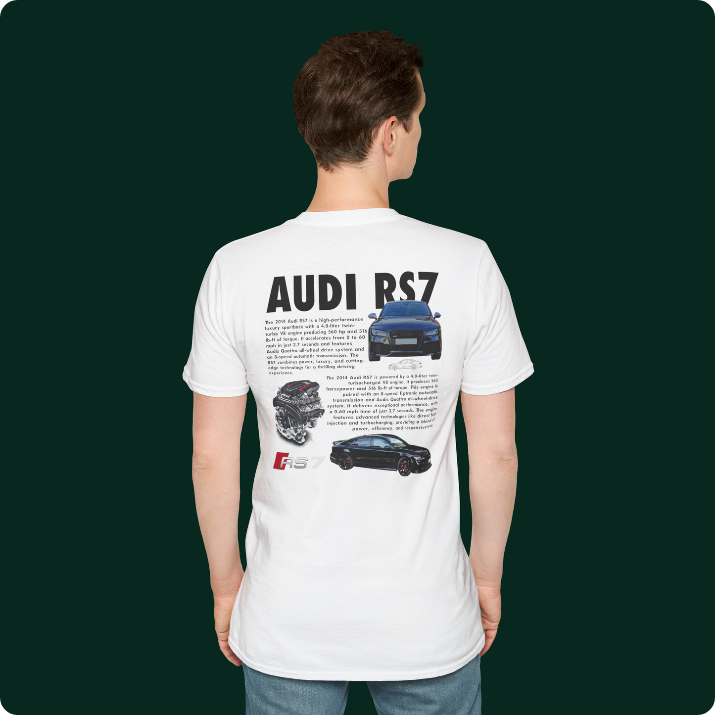 T-Shirt "Audi RS7"