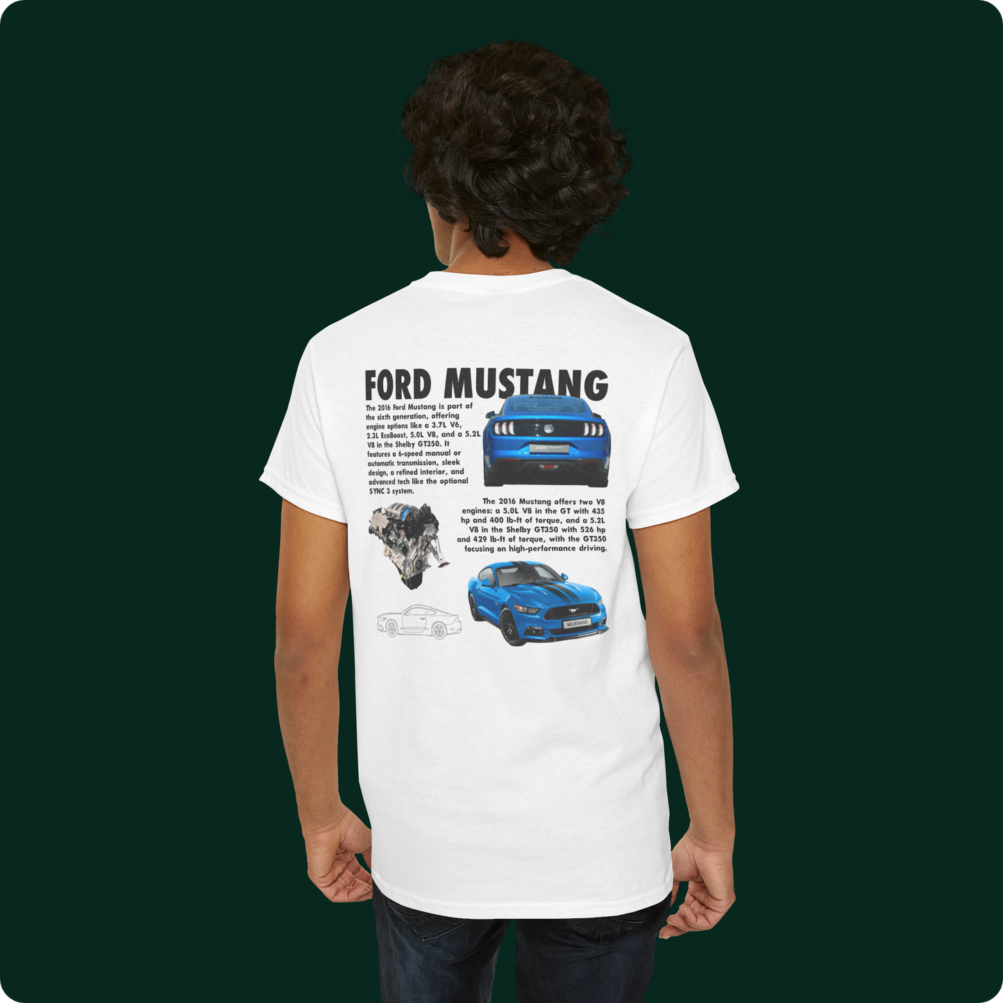 T-Shirt "Ford Mustang"